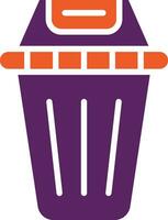 Trash Vector Icon Design Illustration