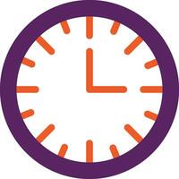 ilustración de diseño de icono de vector de reloj