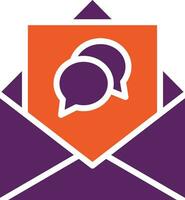 Conversation Vector Icon Design Illustration
