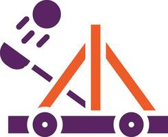 Catapult Vector Icon Design Illustration