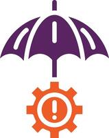 Risk Management Vector Icon Design Illustration
