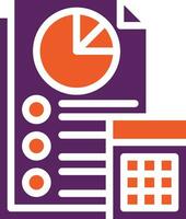 Accounting Vector Icon Design Illustration