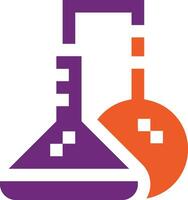Chemical Experiment Vector Icon Design Illustration