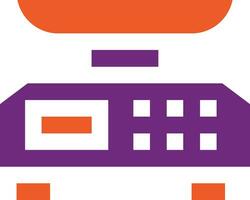 Weight Scale Vector Icon Design Illustration