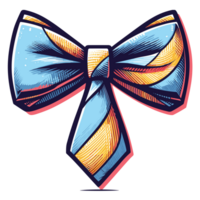 Beautiful Bow Tie Clipart - Ai Generative png