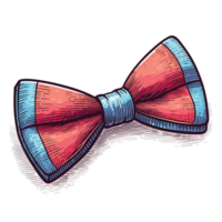 Beautiful Bow Tie Clipart - Ai Generative png