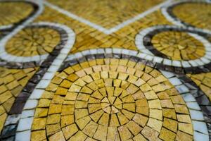 Ornate tile pattern photo