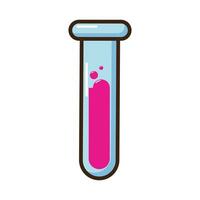 Vector lab equipments laboratory test tube vector flask icon erlenmeyer flask chemistry beaker with chemical
