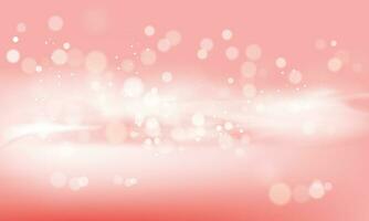 Vector abstract realistic bokeh lights wallpaper