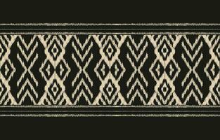 étnico resumen ikat Arte. azteca ornamento impresión. geométrico étnico modelo sin costura color oriental. diseño para antecedentes ,cortina, alfombra, fondo de pantalla, ropa, envase, batik, vector ilustración.