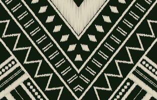 étnico resumen ikat Arte. azteca ornamento impresión. geométrico étnico modelo sin costura color oriental. diseño para antecedentes ,cortina, alfombra, fondo de pantalla, ropa, envase, batik, vector ilustración.