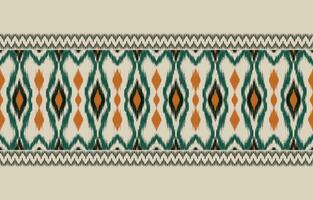 Ethnic abstract ikat art. Aztec ornament print. geometric ethnic pattern seamless  color oriental.  Design for background ,curtain, carpet, wallpaper, clothing, wrapping, Batik, vector illustration.