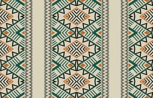 Ethnic abstract ikat art. Aztec ornament print. geometric ethnic pattern seamless  color oriental.  Design for background ,curtain, carpet, wallpaper, clothing, wrapping, Batik, vector illustration.