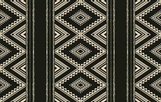 étnico resumen ikat Arte. azteca ornamento impresión. geométrico étnico modelo sin costura color oriental. diseño para antecedentes ,cortina, alfombra, fondo de pantalla, ropa, envase, batik, vector ilustración.