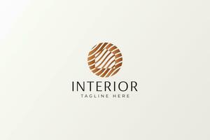 Furniture Property Home Interior House Rustic Art Decorate Construction Building Business Industry Logo vector