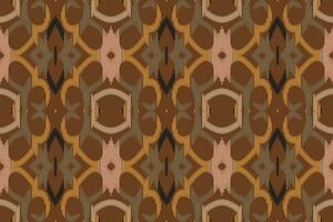 Motif Ikat Floral Paisley Embroidery Background. Ikat Patterns Geometric Ethnic Oriental Pattern Traditional. Ikat Aztec Style Abstract Design for Print Texture,fabric,saree,sari,carpet. vector