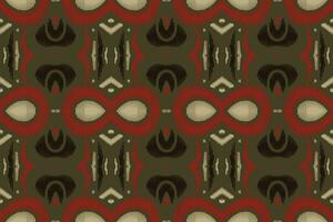 Motif Ikat Paisley Embroidery Background. Ikat Chevron Geometric Ethnic Oriental Pattern Traditional. Ikat Aztec Style Abstract Design for Print Texture,fabric,saree,sari,carpet. vector