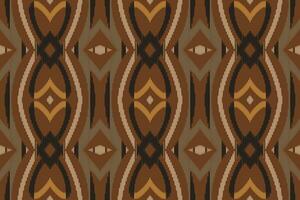Motif Ikat Floral Paisley Embroidery Background. Ikat Print Geometric Ethnic Oriental Pattern Traditional. Ikat Aztec Style Abstract Design for Print Texture,fabric,saree,sari,carpet. vector