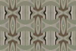 Ikat Damask Paisley Embroidery Background. Ikat Background Geometric Ethnic Oriental Pattern Traditional. Ikat Aztec Style Abstract Design for Print Texture,fabric,saree,sari,carpet. vector