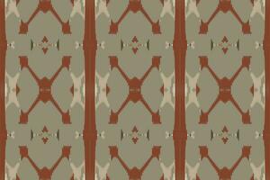 Ikat Fabric Paisley Embroidery Background. Ikat Vector Geometric Ethnic Oriental Pattern Traditional. Ikat Aztec Style Abstract Design for Print Texture,fabric,saree,sari,carpet.