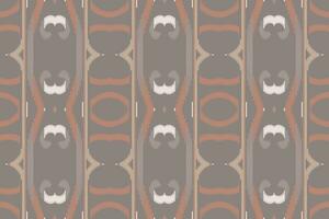 Motif Ikat Seamless Pattern Embroidery Background. Ikat Design Geometric Ethnic Oriental Pattern Traditional. Ikat Aztec Style Abstract Design for Print Texture,fabric,saree,sari,carpet. vector