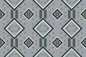 Ethnic pattern Philippine textile. It is a pattern created by combining geometric shapes. Create beautiful fabric patterns. Design for print. vector