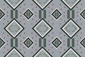 Ethnic pattern Philippine textile. It is a pattern created by combining geometric shapes. Create beautiful fabric patterns. Design for print. vector