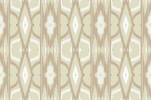 Motif Ikat Seamless Pattern Embroidery Background. Ikat Prints Geometric Ethnic Oriental Pattern traditional.aztec Style Abstract Vector design for Texture,fabric,clothing,wrapping,sarong.