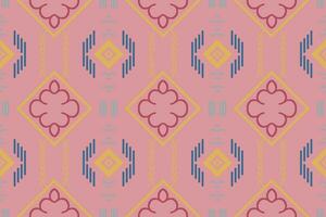 Ethnic pattern design. traditional patterned old saree dress design It is a pattern created by combining geometric shapes. Create beautiful fabric patterns. Design for print. vector