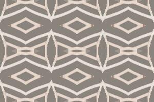 Motif Ikat Seamless Pattern Embroidery Background. Ikat Background Geometric Ethnic Oriental Pattern Traditional. Ikat Aztec Style Abstract Design for Print Texture,fabric,saree,sari,carpet. vector