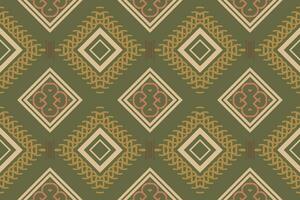 Ethnic pattern vector. traditional pattern background It is a pattern created by combining geometric shapes. Create beautiful fabric patterns. Design for print. vector
