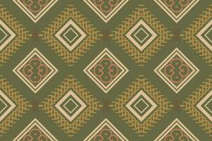 Ethnic pattern vector. traditional pattern background It is a pattern created by combining geometric shapes. Create beautiful fabric patterns. Design for print. vector