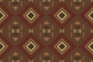 Simple ethnic design. traditional patterned carpets It is a pattern created by combining geometric shapes. Create beautiful fabric patterns. Design for print. vector