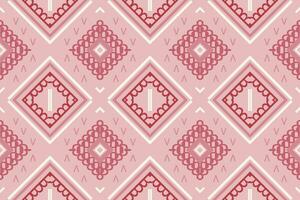 Ethnic pattern. Geometric ethnic pattern traditional Design It is a pattern created by combining geometric shapes. Create beautiful fabric patterns. Design for print. vector