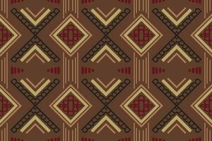 Simple ethnic design. traditional pattern background It is a pattern created by combining geometric shapes. Create beautiful fabric patterns. Design for print. vector