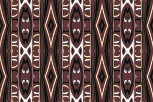 Ikat Damask Paisley Embroidery Background. Ikat Frame Geometric Ethnic Oriental Pattern Traditional. Ikat Aztec Style Abstract Design for Print Texture,fabric,saree,sari,carpet. vector