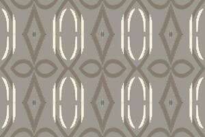 Motif Ikat Seamless Pattern Embroidery Background. Ikat Stripe Geometric Ethnic Oriental Pattern traditional.aztec Style Abstract Vector design for Texture,fabric,clothing,wrapping,sarong.