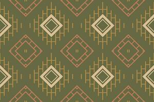 Ethnic pattern vector. traditional patterned Native American art It is a pattern created by combining geometric shapes. Create beautiful fabric patterns. Design for print. vector