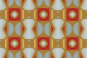 Ikat Damask Paisley Embroidery Background. Ikat Pattern Geometric Ethnic Oriental Pattern Traditional. Ikat Aztec Style Abstract Design for Print Texture,fabric,saree,sari,carpet. vector