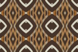 Motif Ikat Seamless Pattern Embroidery Background. Ikat Pattern Geometric Ethnic Oriental Pattern traditional.aztec Style Abstract Vector design for Texture,fabric,clothing,wrapping,sarong.
