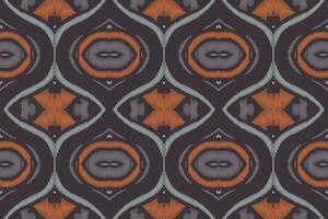 ikat damasco cachemir bordado antecedentes. ikat marco geométrico étnico oriental modelo tradicional. ikat azteca estilo resumen diseño para impresión textura,tela,sari,sari,alfombra. vector