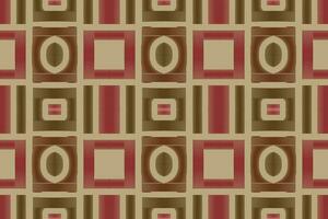 Ikat Damask Paisley Embroidery Background. Ikat Diamond Geometric Ethnic Oriental Pattern Traditional. Ikat Aztec Style Abstract Design for Print Texture,fabric,saree,sari,carpet. vector
