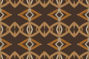 Motif Ikat Seamless Pattern Embroidery Background. Ikat Flowers Geometric Ethnic Oriental Pattern traditional.aztec Style Abstract Vector design for Texture,fabric,clothing,wrapping,sarong.