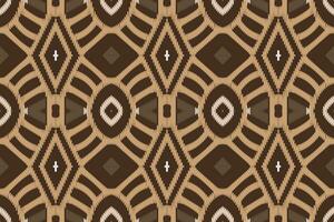 Ikat Fabric Paisley Embroidery Background. Ikat Aztec Geometric Ethnic Oriental Pattern Traditional. Ikat Aztec Style Abstract Design for Print Texture,fabric,saree,sari,carpet. vector