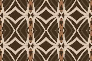 ikat tela cachemir bordado antecedentes. ikat damasco geométrico étnico oriental modelo tradicional.azteca estilo resumen vector ilustración.diseño para textura,tela,ropa,envoltura,pareo.