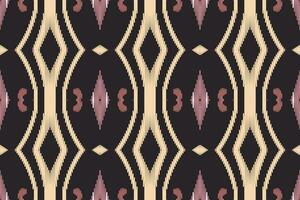 ikat sin costura modelo bordado antecedentes. ikat sin costura geométrico étnico oriental modelo tradicional.azteca estilo resumen vector diseño para textura,tela,ropa,envoltura,pareo.