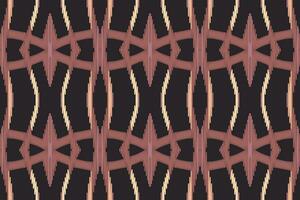 ikat sin costura modelo bordado antecedentes. ikat huellas dactilares geométrico étnico oriental modelo tradicional. ikat azteca estilo resumen diseño para impresión textura,tela,sari,sari,alfombra. vector