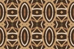 Ikat Fabric Paisley Embroidery Background. Ikat Design Geometric Ethnic Oriental Pattern Traditional. Ikat Aztec Style Abstract Design for Print Texture,fabric,saree,sari,carpet. vector