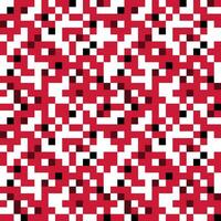 Seamless digital white and red fashion camouflage pattern vector. vector