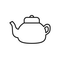 Tea Pot Icon vector design templates simple and modern